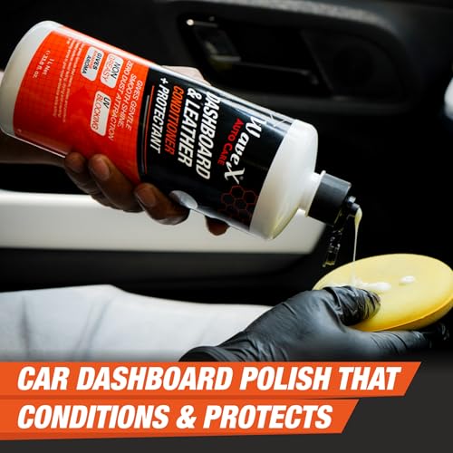 Wavex Car Polish Kit Contains Car Polish Carnauba Car Wax 350ml + Car Dashboard Polish and Leather Polish 350ml - Image 5