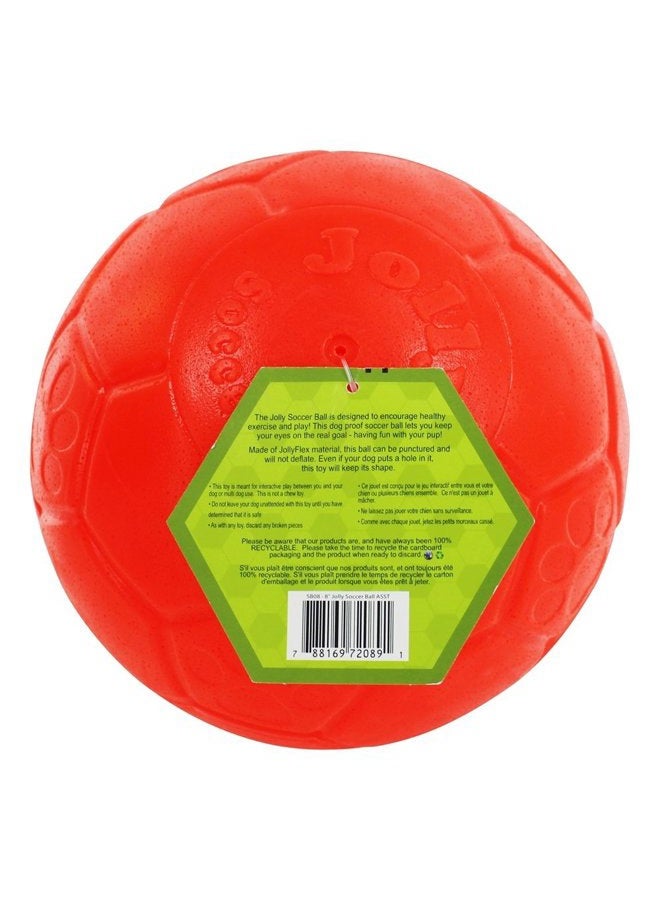 Jolly Pets Jolly Soccer Ball Dog Toy 8in 788169720891 - Image 3