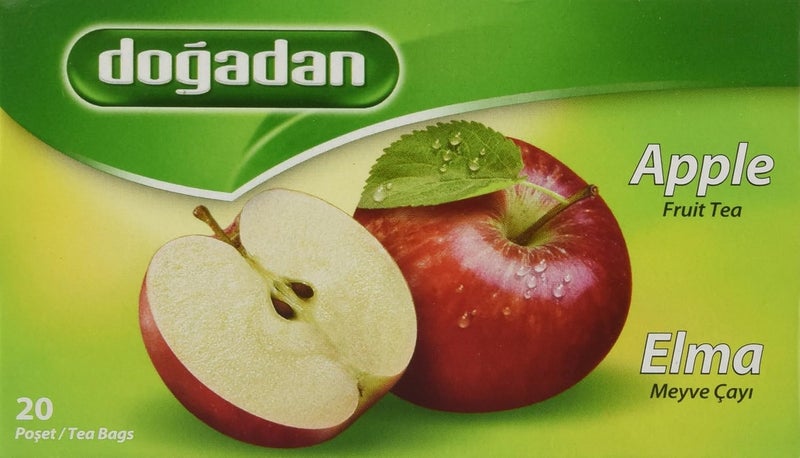 Dogadan Apple Fruit Tea - 20 Tea Bags - Image 1