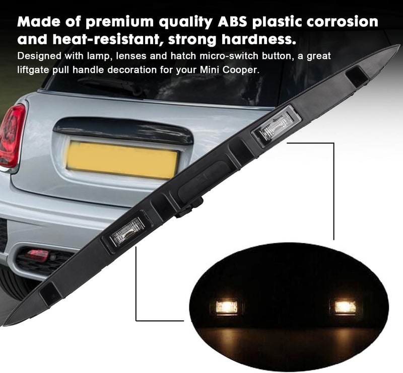 DOCAS Rear Trunk Hatch Handle with Lamp for Mini Cooper - Image 4