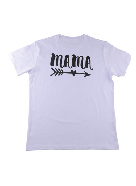تيشرت ماما والسهم -اطفالي مطبوع