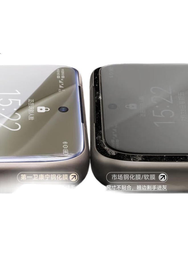 DiVi First Defense Suitable For Huawei Pura70 Tempered Film P70 Phone Film Full Glue Curved Screen High Definition Full Screen Film Anti-fingerprint Dust-proof Warehouse - Image 2