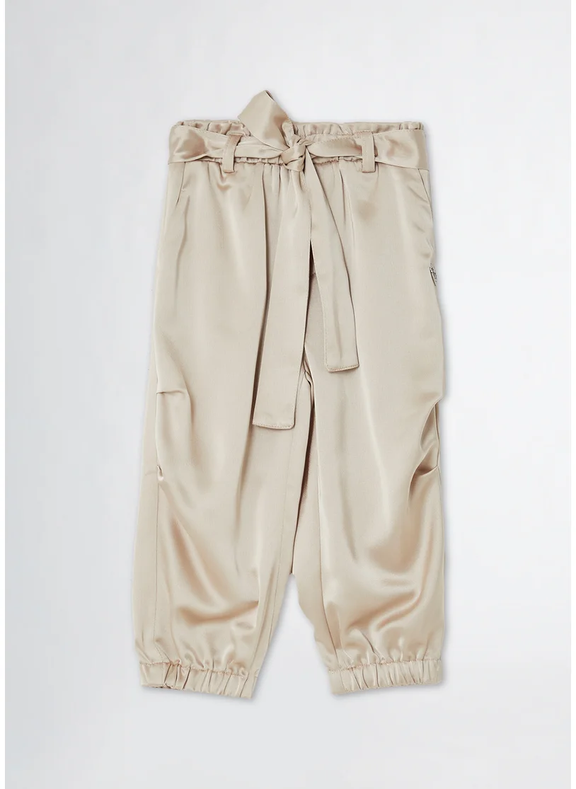 ليو جو Satin Trousers