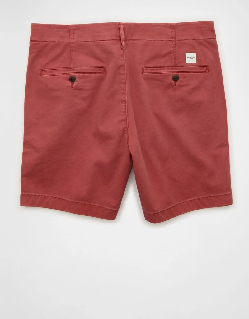 American Eagle  AE 7" Flex Khaki Short for Men | Best Price UAE