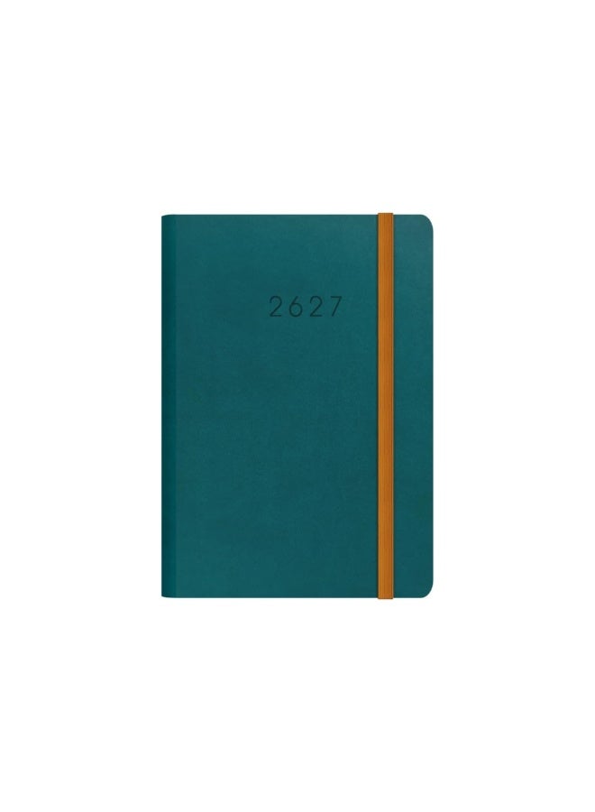 Collins 2026-2027 Mid/Academic Year Planner - 13 Month A6 Week-to-View - Hard Cover - Collins Debden Legacy Range Teal (CL63M.53-2627) - Image 2
