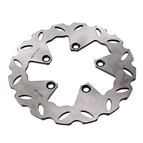 GZYF 1PC Stainless Steel Motor Floating Disc Rotors Rear Brake Rotors For DOWNTOWN i 200 300 ABS 2009-2011 Silver - Image 1
