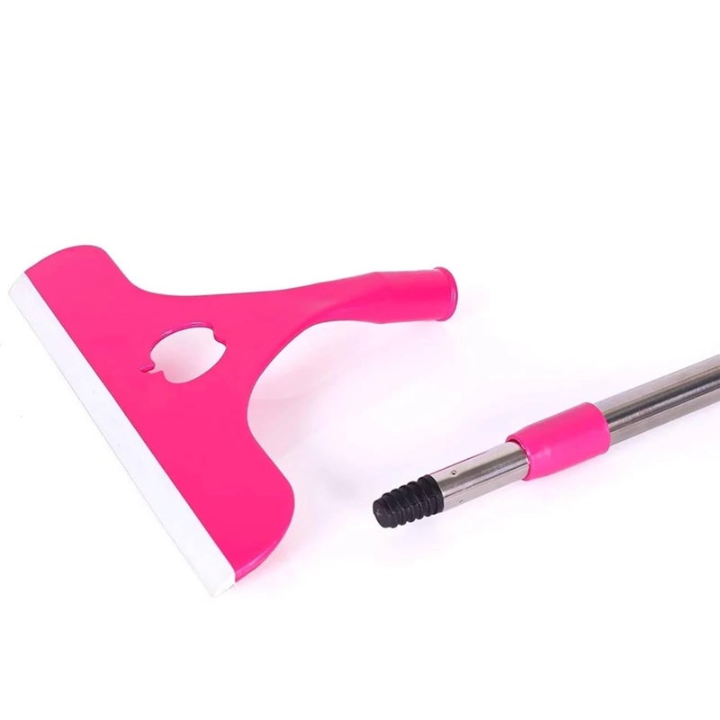 Quaxly Cleaning Glass Wiper Window Cleaner Long Handle Glass Kitchen and Bathroom Tool Pack of 1 - Image 3