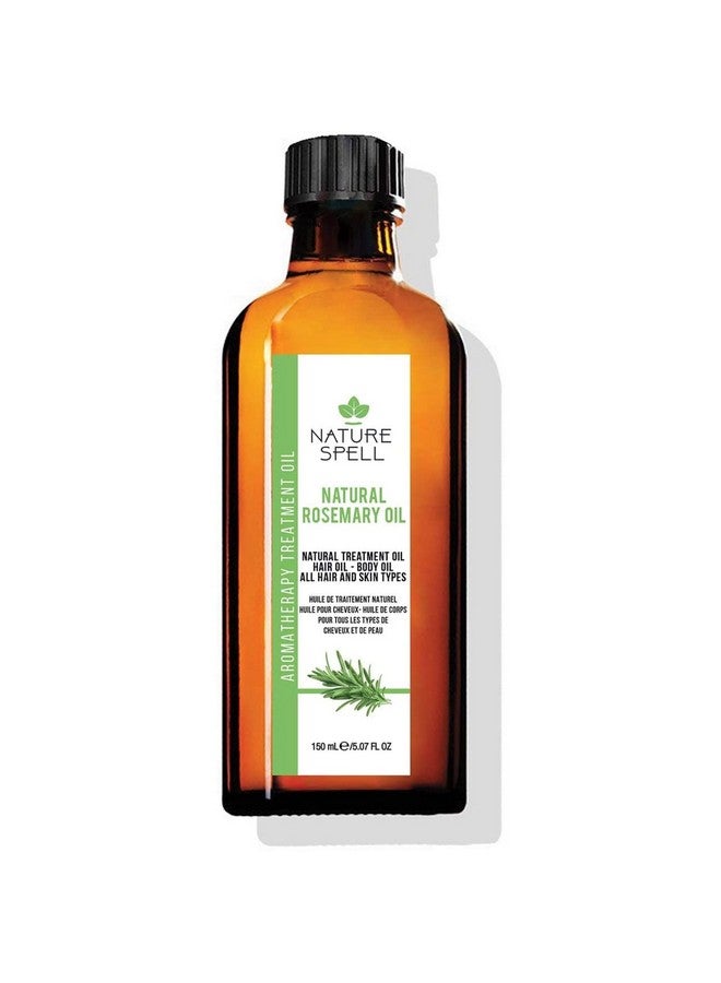 Nature Spell Rosemary Oil For Hair & Skin, Rosemary Oil For Hair Growth, Pre-Diluted, Treat Dry Damaged Hair to Target Hair Loss, 5.07 fl oz - Image 1