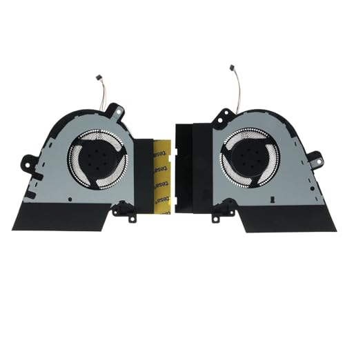 TRADOCK Replacement CPU & GPU Cooling Fan for ASUS ROG Zephyrus GU502GW GU502GV GU502GV-BI7N10 GU502LW GU502LW-BI7N6 GU502LV GU502LWS GX502GW GX502GV Gx502lws FLGN FL6G FMJC, FLG9 FL6H FMJD 12V 1A - Image 2