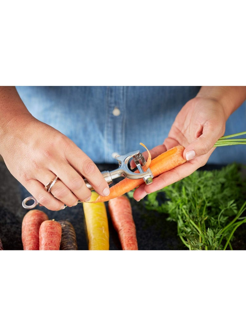 Rosle Rösle Stainless Steel 1.5-inch Wide Crosswise Swivel Peeler - Image 3