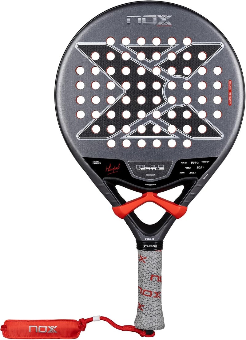 NOX ML10 Ventus Control 3K Padel Racket – Round Shape, Carbon 3K Face, HR3 EVA Core for Maximum Precision - Image 1