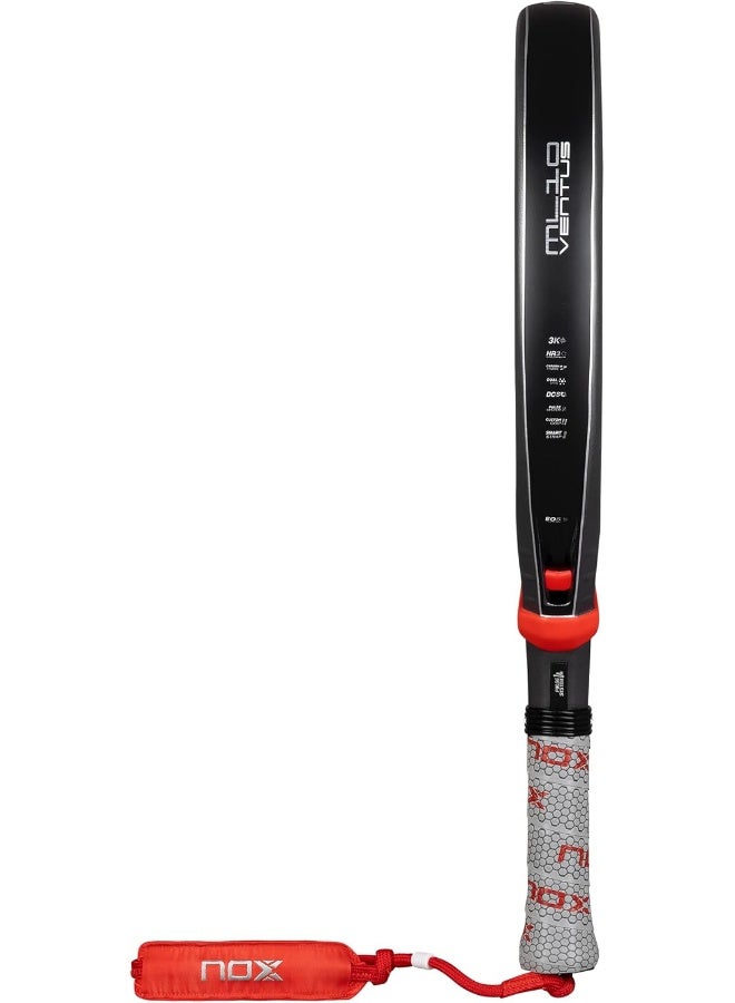 NOX ML10 Ventus Control 3K Padel Racket – Round Shape, Carbon 3K Face, HR3 EVA Core for Maximum Precision - Image 3