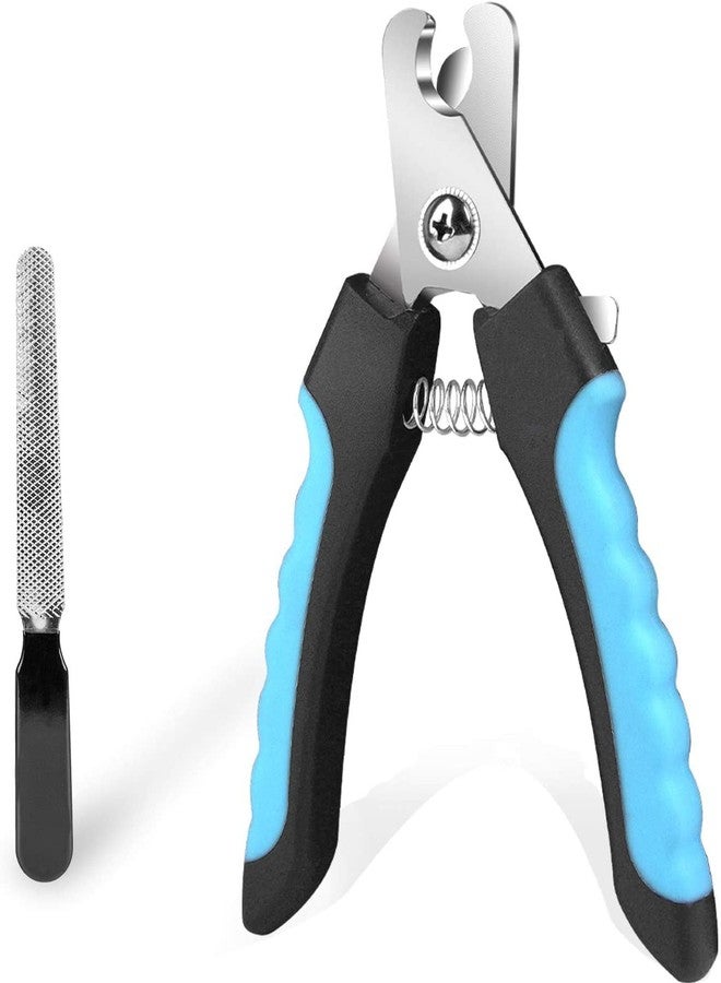 Pups&Pets مجموعة العناية بالكلاب من Pups&Pets - مقص أظافر مع مبرد + فرشاة أسنان للكلاب والجراء والقطط والقطط الصغيرة - مجموعة 2 في 1 للكلاب - Image 2