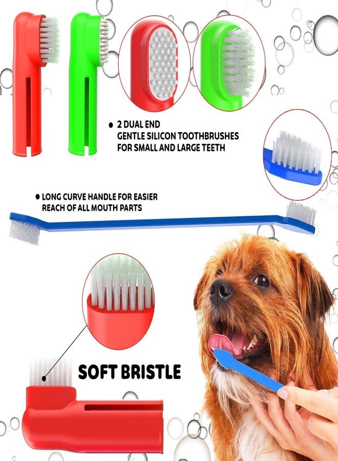 Pups&Pets مجموعة العناية بالكلاب من Pups&Pets - مقص أظافر مع مبرد + فرشاة أسنان للكلاب والجراء والقطط والقطط الصغيرة - مجموعة 2 في 1 للكلاب - Image 4