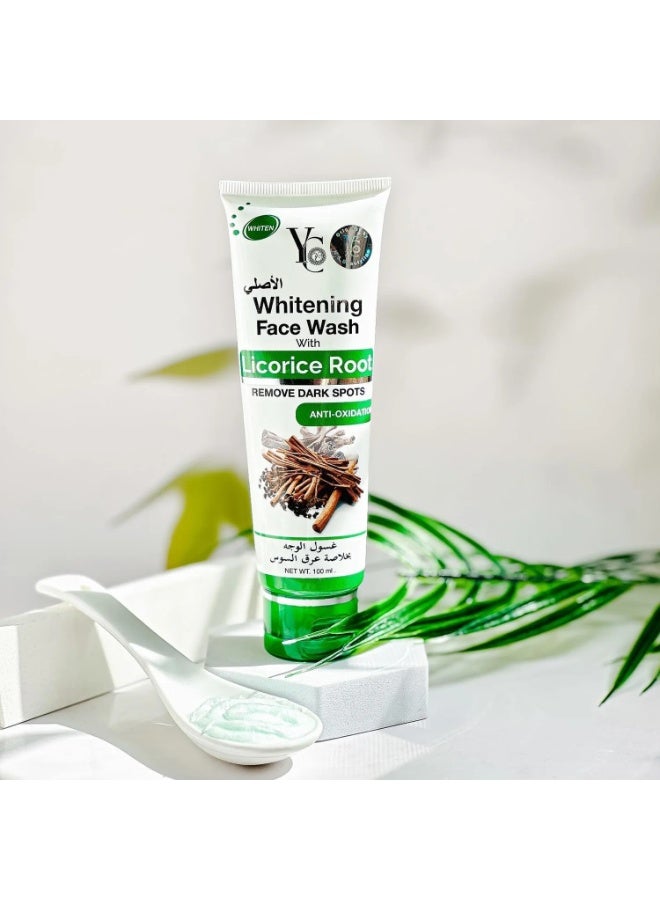 YC Whitening Face Wash with Licorice Root Extract, 100ml - Image 1