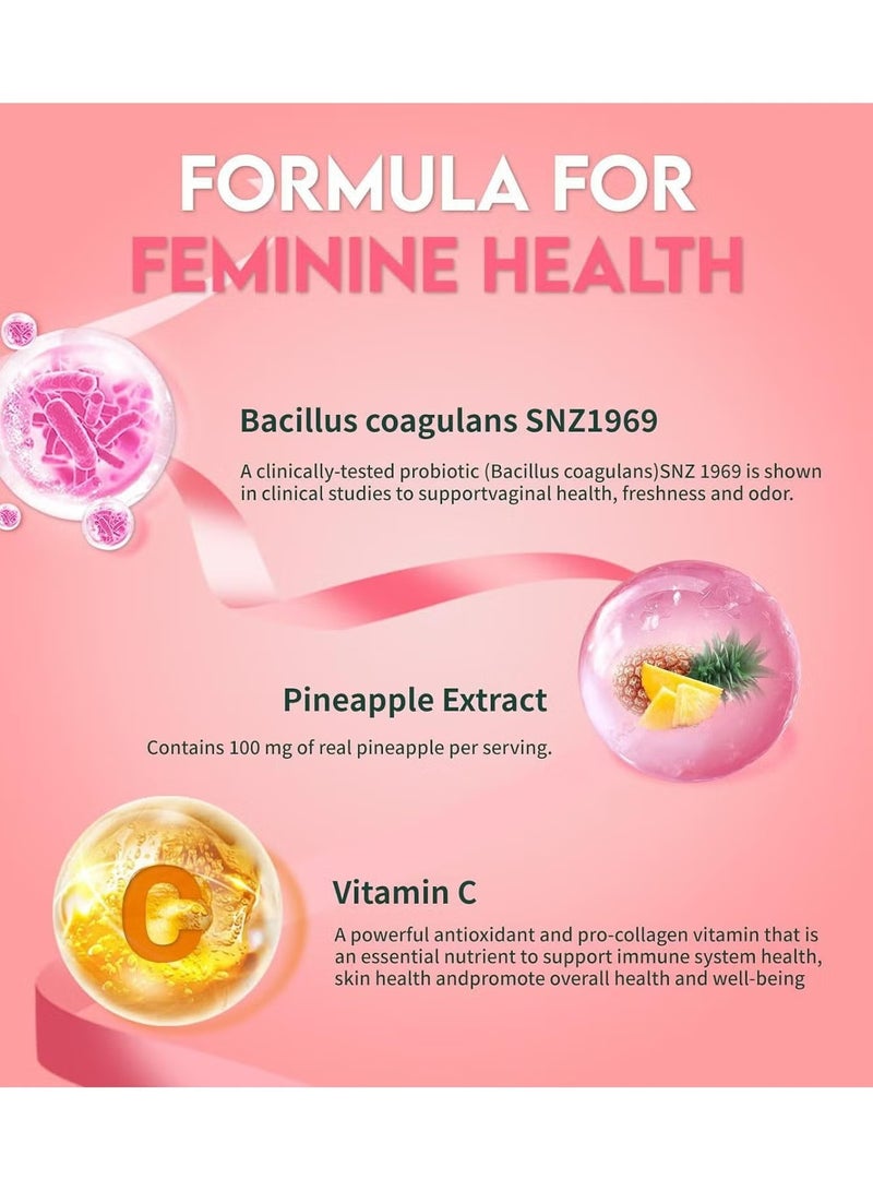 Vital Source Nutrition Feminine Balance Gummies,for Women of All Ages (1Bags/60Grain) - Image 5