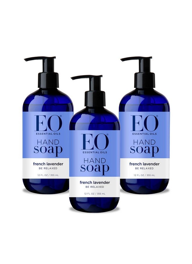 EO Sulfatefree Moisturizing Hand Soapfrench Lavender12 Ounces3 Count  - Image 1