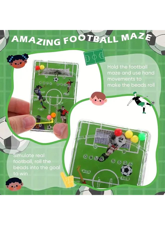 12PCS Football Maze Game Educational Soccer Toys Birthday Party Gifts - Image 5