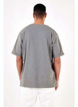 Buratti Cotton Crew Neck Regular Fit Basic T Shirt Men's T Shirt 5902731  - Image 4