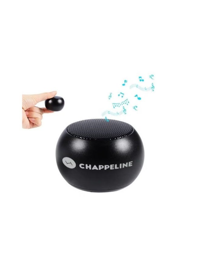 CHAPPELINE BL3 Mini Wireless Bluetooth High-Quality Sound Rechargeable Black - Image 4