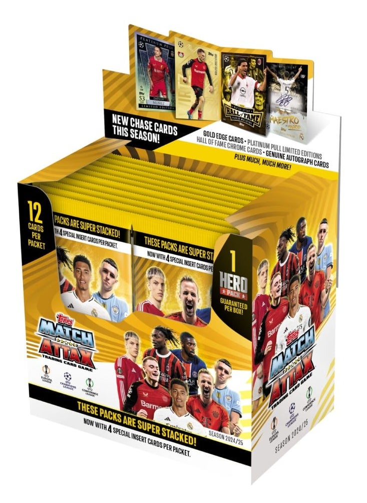 Match Attax - Topps Match Attax 2024/25 - Single Pack - Image 1