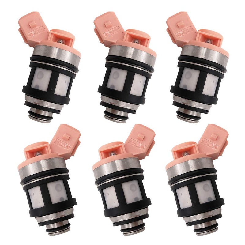 Germban JS201 6pcs Set Fuel Injectors Fits for Nissan D21 Pathfinder Quest Pickup Mercury Villager 30L 1660088G10 - Image 2