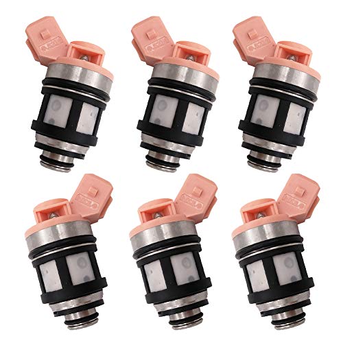 Germban JS201 6pcs Set Fuel Injectors Fits for Nissan D21 Pathfinder Quest Pickup Mercury Villager 30L 1660088G10 - Image 1