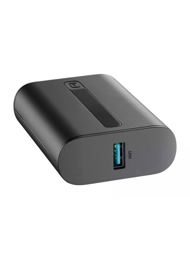 Cellularline 10000 mAh Power Bank Battery 20W for 2 Ports High-Speed Charging Portable Charger, 1 USB-C, 1 USB-A, For iPhone 15/15 Plus/15 Pro/15 Pro Max, MacBook  - Image 2