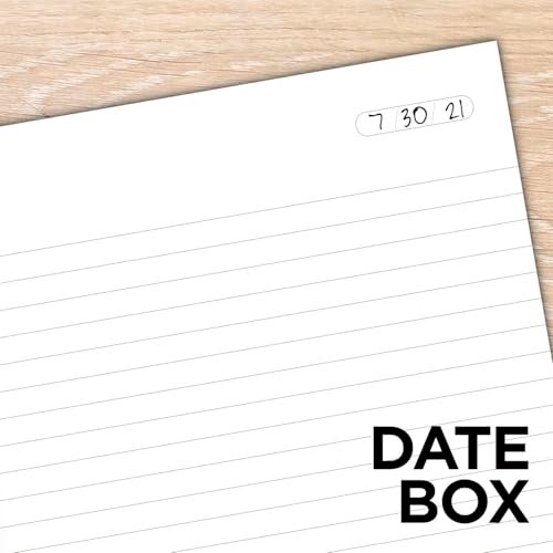 Cambridge Business Notebook, Legal Ruled Paper, 6-1/2" x 9-1/2", 80 Sheets, Flexible Soft Touch Cover, Purple (49556) - Image 3