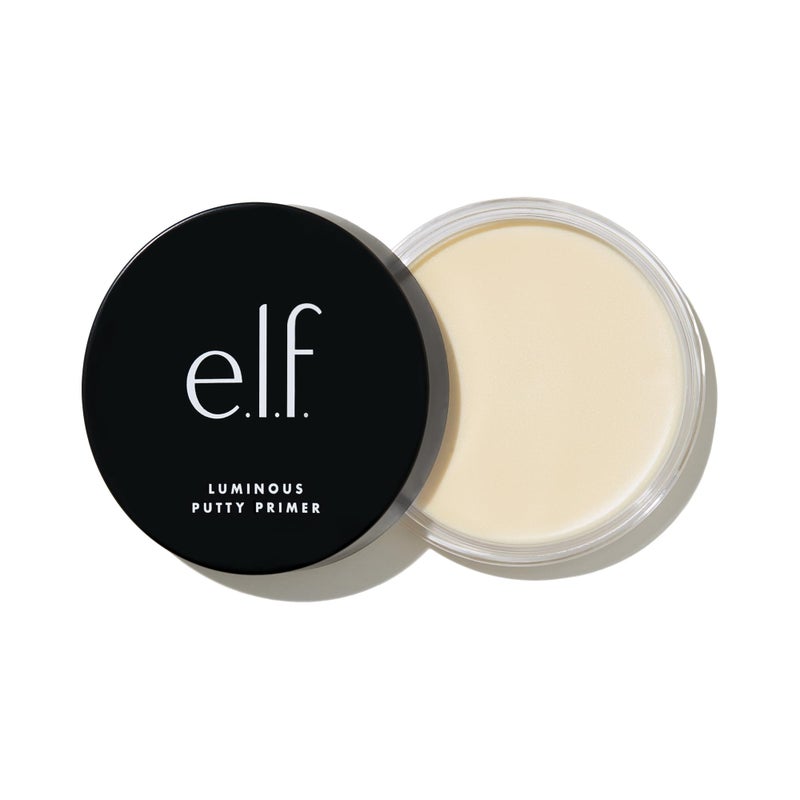 elf Luminous Putty Primer Skin Perfecting Lightweight Silky Long Lasting Hydrates Creates a Smooth Base Illuminates Plumps Infused with hyaluronic acid and vegan collagen 074 Oz