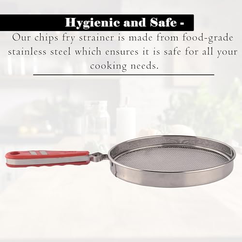 Kuber Industries Pack of 2 Roti Grill Jali for Gas Stove | Papad & Phulka Roasting Net for Kitchen Cooking | Stainless Steel Barbeque & Bharta Pan - Image 4