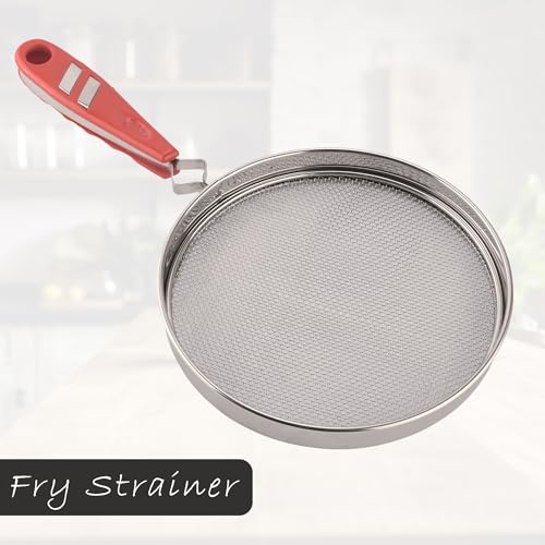 Kuber Industries Pack of 2 Roti Grill Jali for Gas Stove | Papad & Phulka Roasting Net for Kitchen Cooking | Stainless Steel Barbeque & Bharta Pan - Image 2