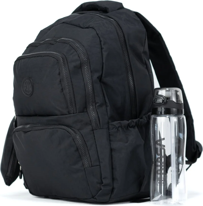 Oppland Boys School Backpack Water Bottle Gift Durable Orthopedic Large Volume Comfortable Non-Sweating Fabric