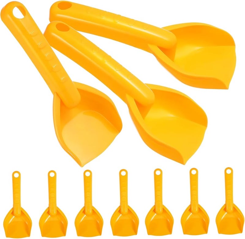 10Pcs Plastic Sand Shovel Set for Kids Beach Toys Summer Outdoor Play - Image 2