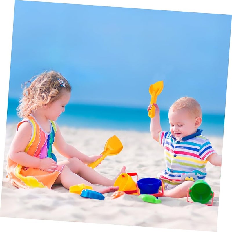 10Pcs Plastic Sand Shovel Set for Kids Beach Toys Summer Outdoor Play - Image 4
