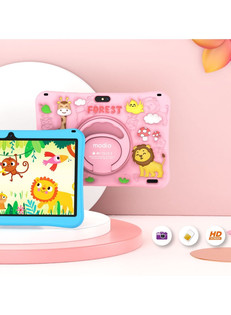 موديو تابلت MODIO M25 WiFi بشاشة 10.1 بوصة، ثنائي الشريحة، وردي، 8 جيجابايت رام، 512 جيجابايت، 5G - إصدار الشرق الأوسط مع هدية - Image 4