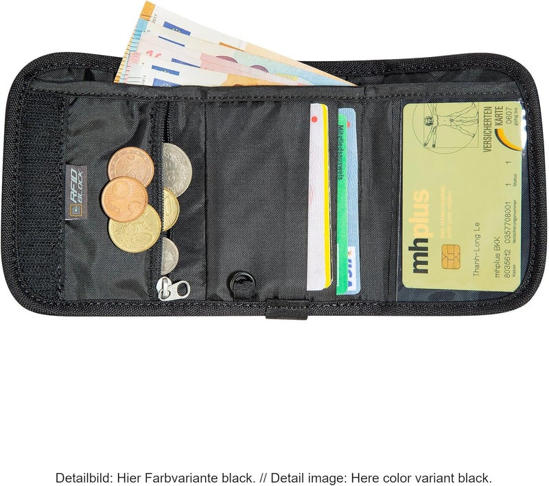 Tatonka Wallet Folder RFID B - Wallet with RFID Blocker - TÜV Certified - 9 x 12 x 2 cm, Midnight Plum, 9 x 12 x 2 cm, Wallet with RFID blocker - Image 4