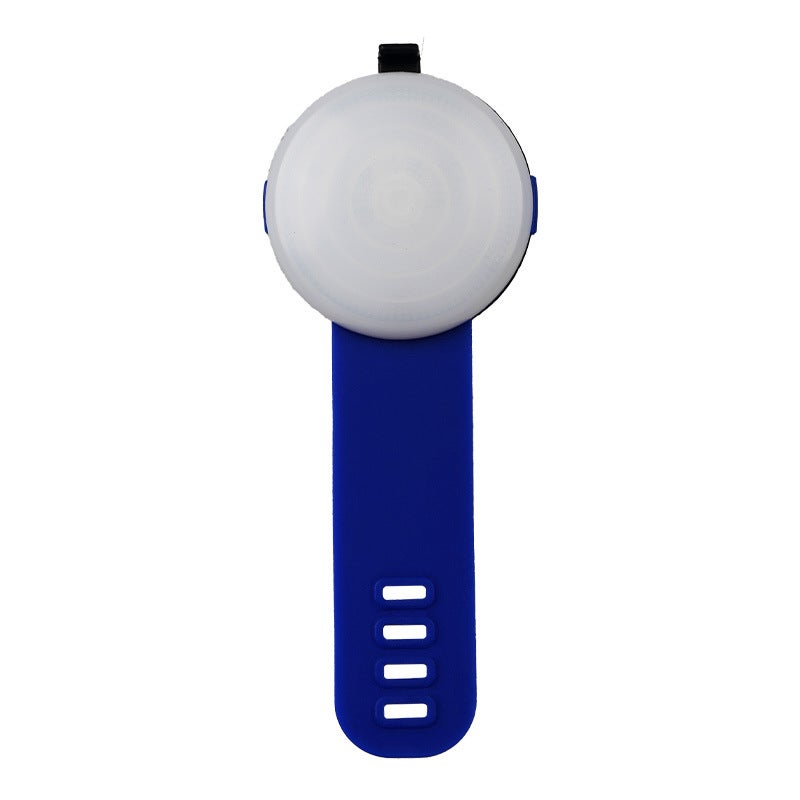 Generic LED Glow Dog Pendant for Night Safety Blue Black Shell 