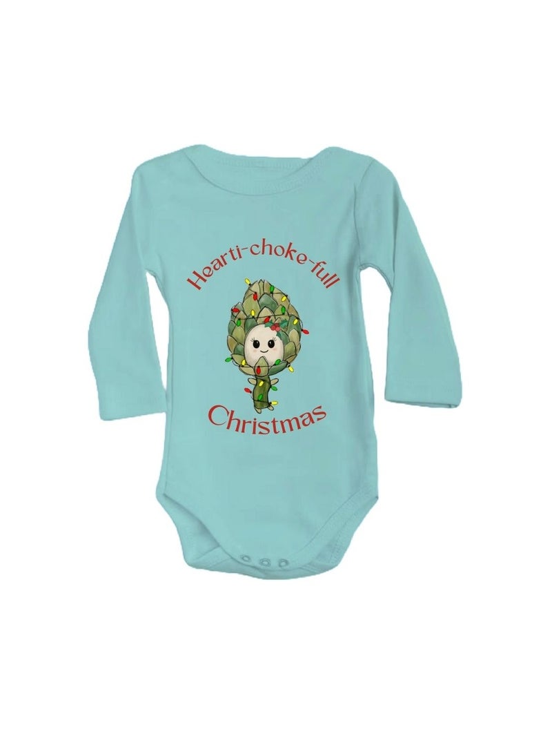 PRINTSHOP4ME Christmas Baby Romper Long Sleeve–Holiday Bodysuit With Festive Design–Perfect For Baby’s First Outfit–Bodysuit For Boys And Girls  - Image 1