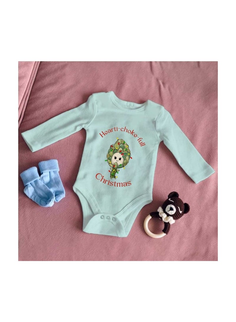 PRINTSHOP4ME Christmas Baby Romper Long Sleeve–Holiday Bodysuit With Festive Design–Perfect For Baby’s First Outfit–Bodysuit For Boys And Girls  - Image 3