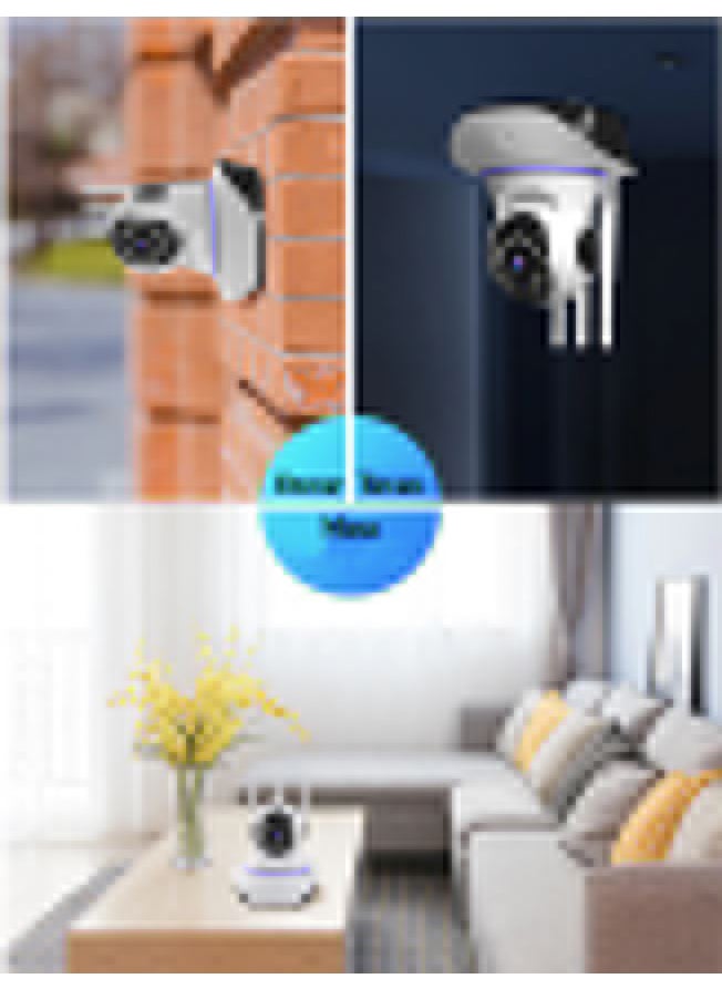 Teknomila - Yoosee Application Compatible Wireless IP Security Camera with 3 Antennas and Night Vision - Image 1