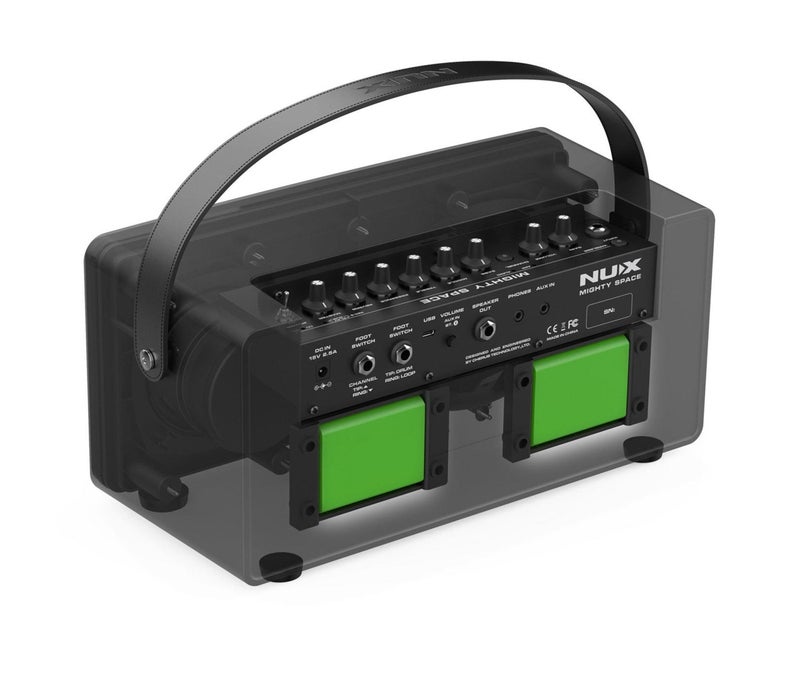 NUX Mighty Space Portable Wireless Stereo Modelling Guitar/Bass Amplifier with Bluetooth - 30Watt - Image 4