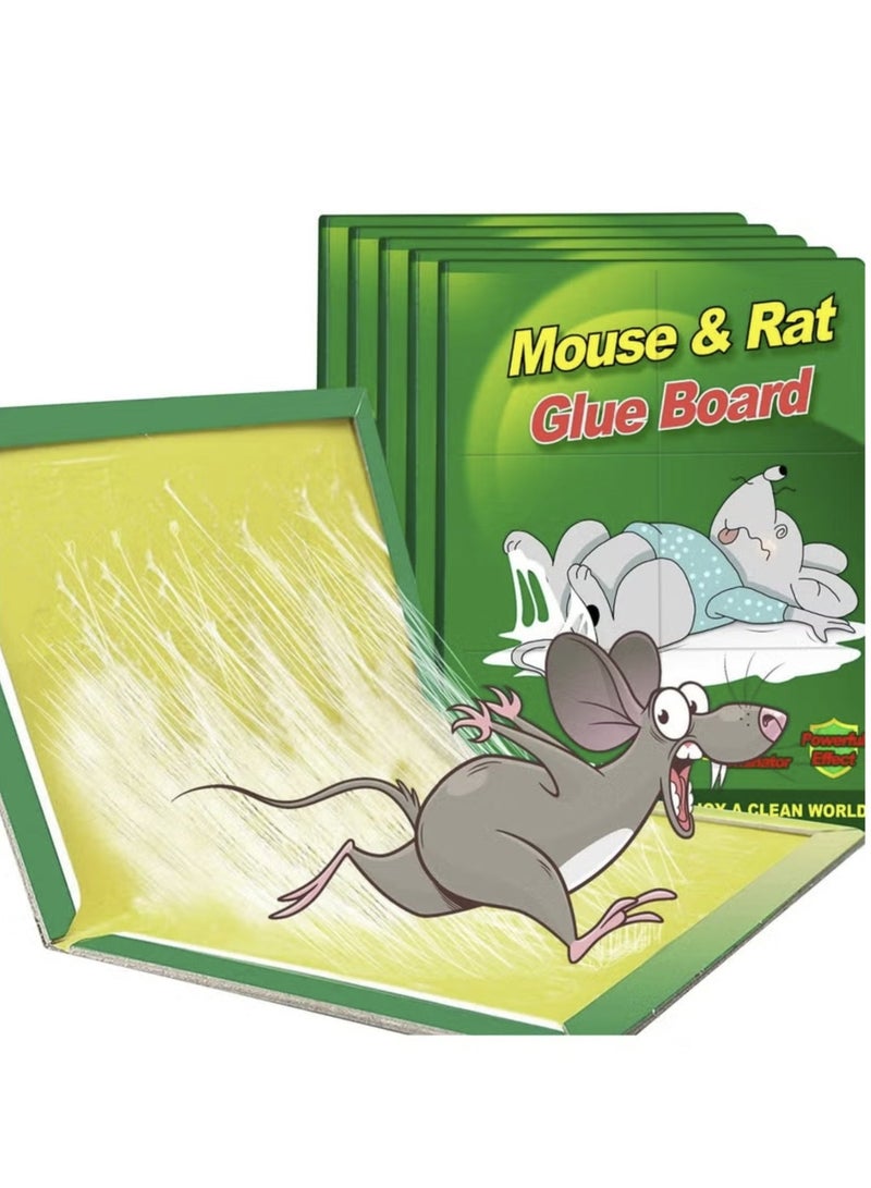 5-Pack Mouse Rat Glue Trap, Strongly Adhesive Sticky Glue Traps for Mice, Mouse Sticky Traps - Image 2