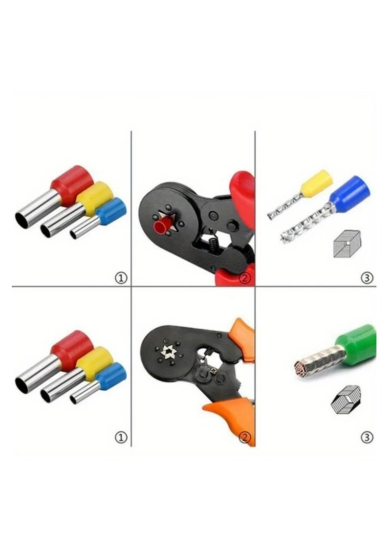 Generic 400pcs Insulated Crimp Terminal Kit – Tubular Wire Connectors, Heat Shrinkable, Aluminum with Tinned Copper Ends for 10AWG-22AWG  - Image 3