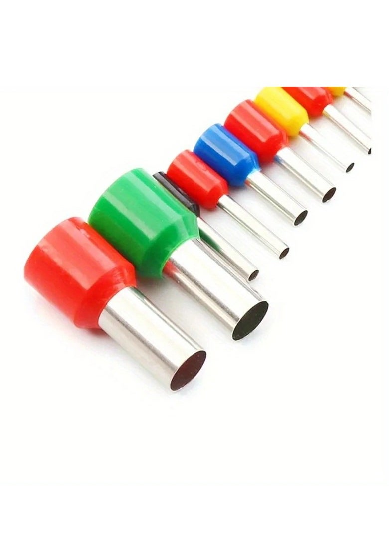 Generic 400pcs Insulated Crimp Terminal Kit – Tubular Wire Connectors, Heat Shrinkable, Aluminum with Tinned Copper Ends for 10AWG-22AWG  - Image 4