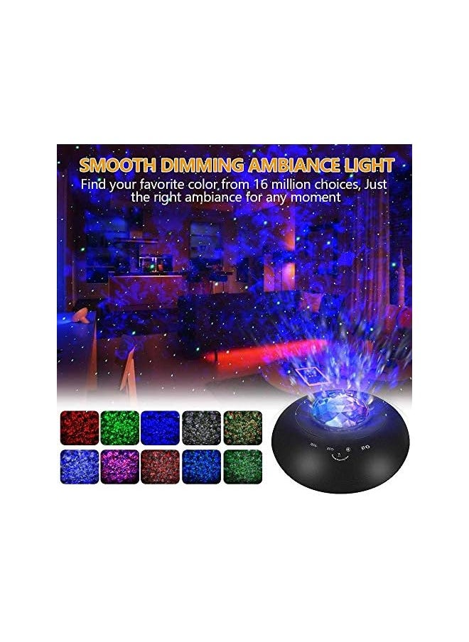 erorex - YYKJ Smart App LED Nebula Galaxy Star Night Light Projector Timer Music Speaker with Remote Control for Kids Adult - Image 1