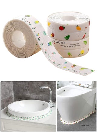 Self Adhesive Bathroom Waterproof Mouldproof Sealing Tape Wall Mounted Sealant Tape for Bathtub Cracks Walls 3M Length 2cm Width Multicolor - pzsku/ZDC10AC19514C9F572425Z/45/1745394655/46f96111-7e6b-41bf-88a9-24b7fc28df94