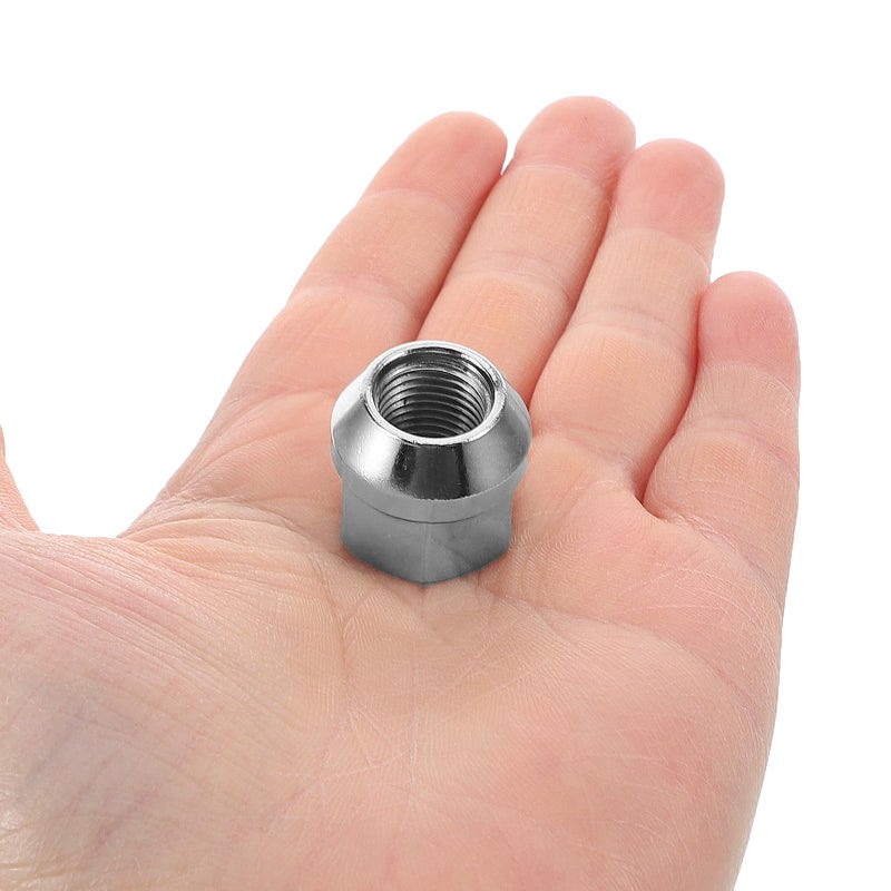 5 Pcs Chrome Car Wheel Lug Studs and Acorn Lug Nuts Set for Tire Modification - Image 4