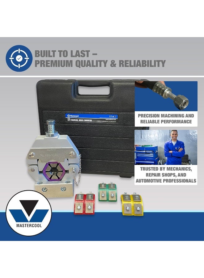 Mastercool (71550 Black Manual A/C Hose Crimper) - Image 2