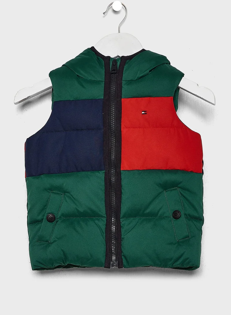 TOMMY HILFIGER Kids Flag Hooded Jacket for Men Best Price Qatar